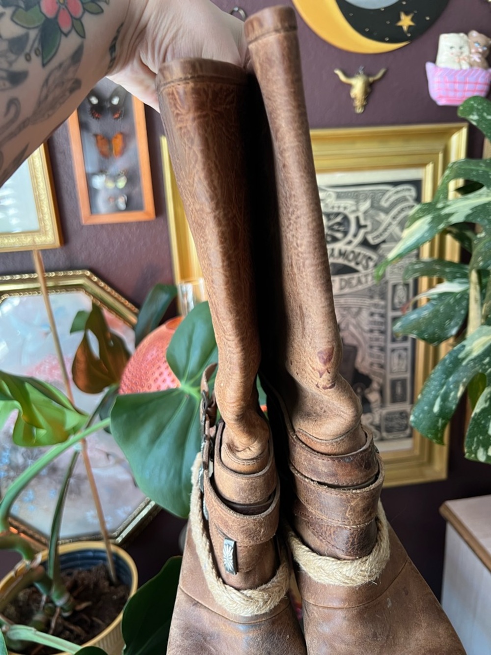 Freebird Drove Leather Boots 8 - Picture 4 of 14